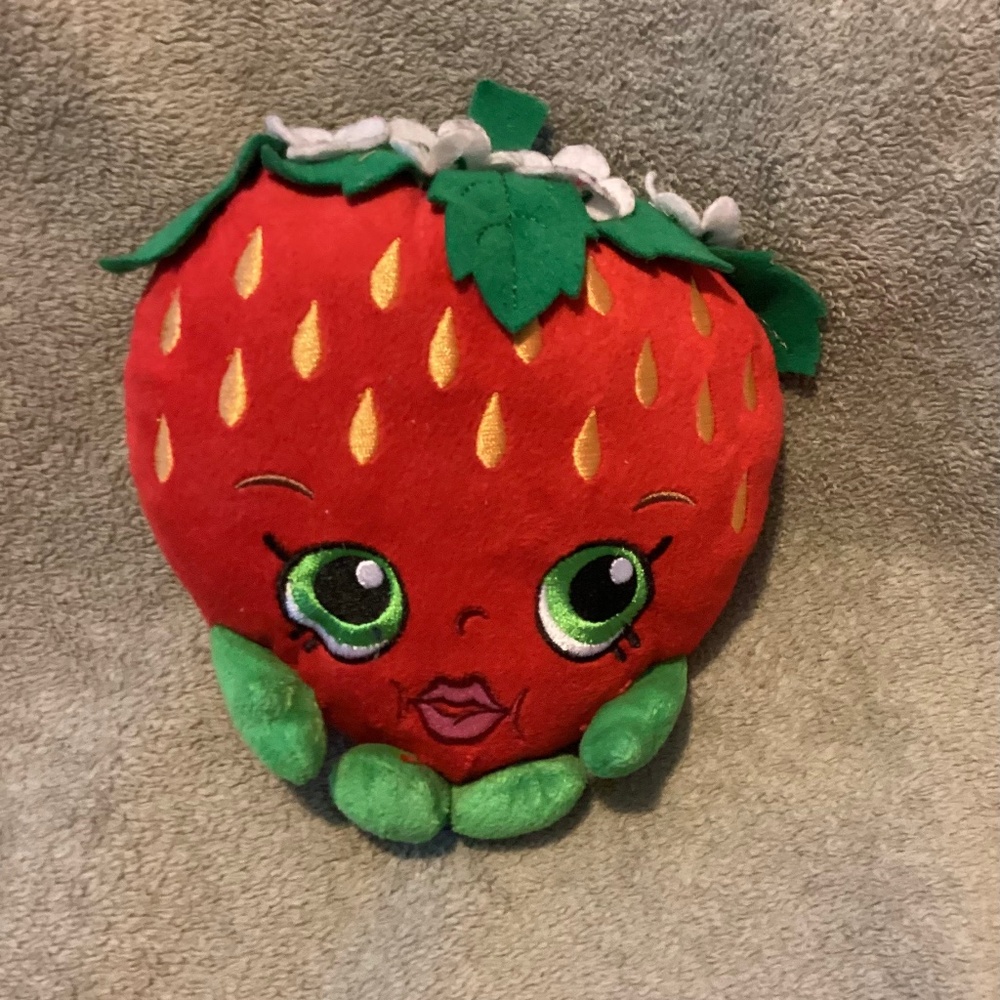 Shopkins Strawberry Plush 7” Stuffed Toy